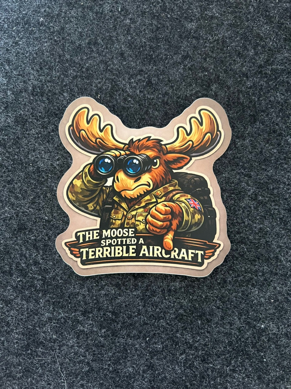 Moose Zap Sticker