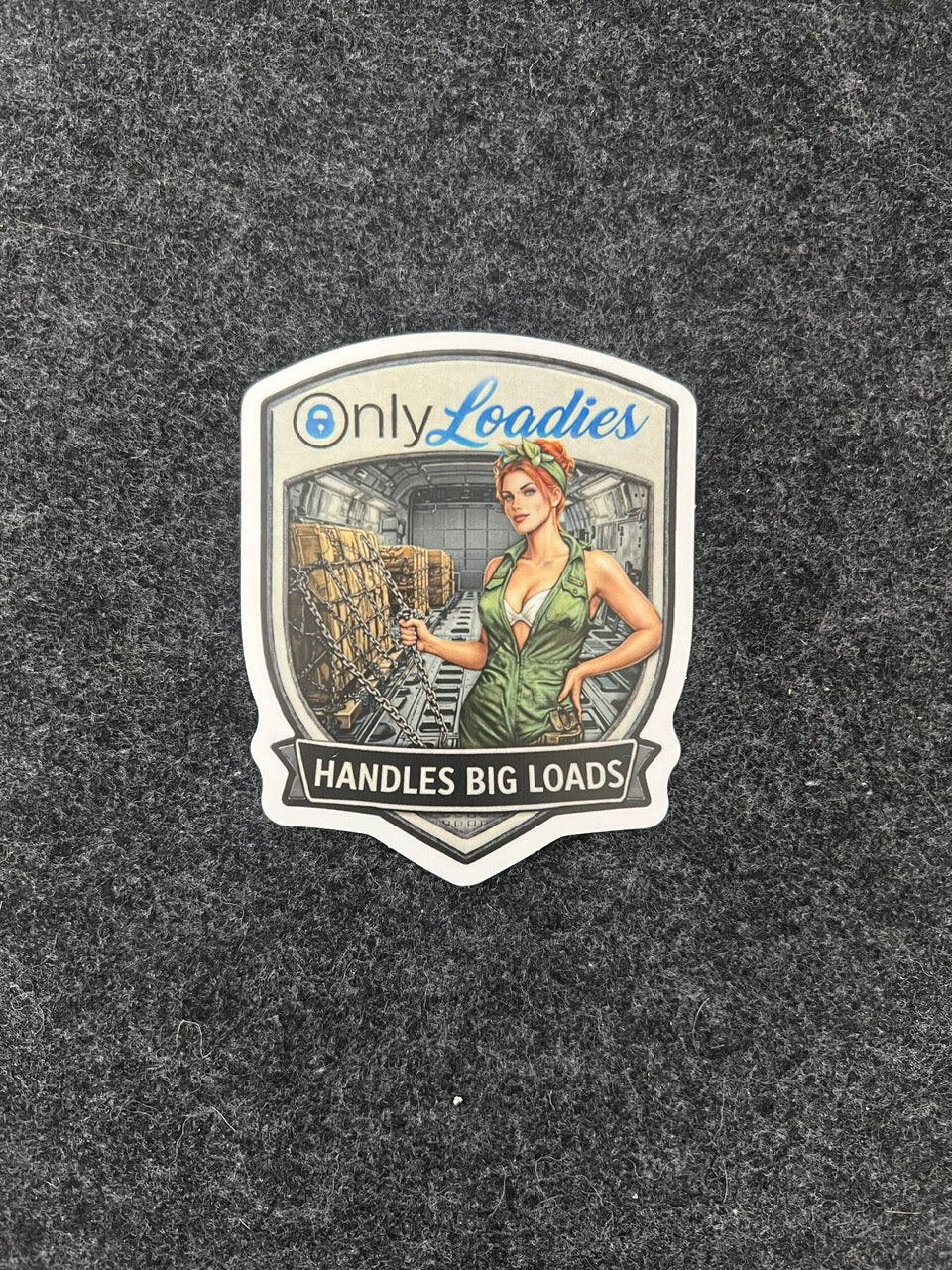 Only Loadies Sticker