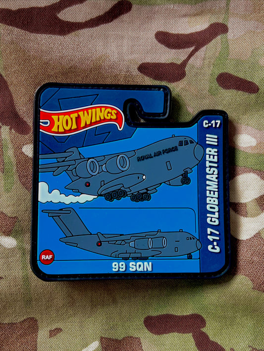 Hot Wings Globemaster Patch