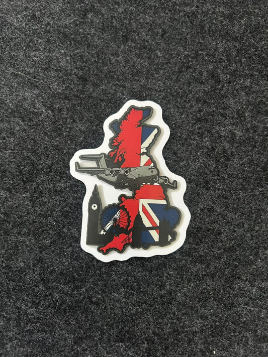 UK C17 Sticker