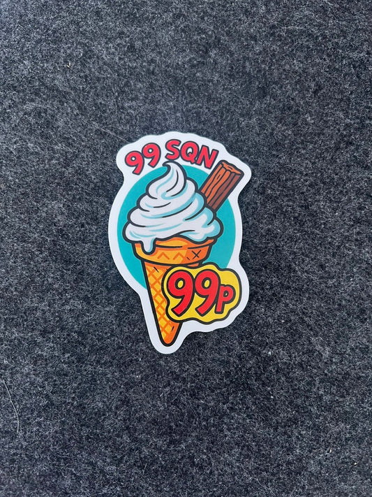 99Sqn 99p Sticker