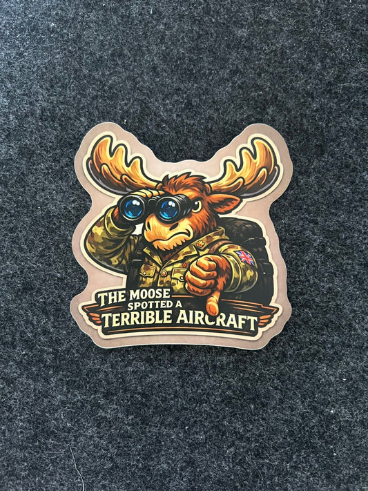 Moose Zap Sticker