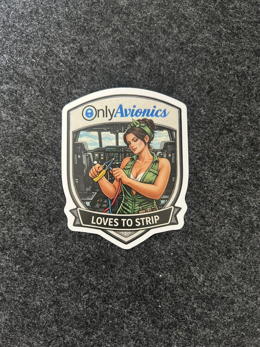 Only Avionic Sticker