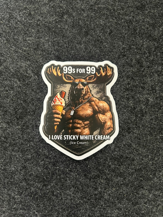 Big Ice-cream Moose