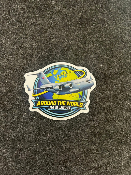 8 Jets Sticker