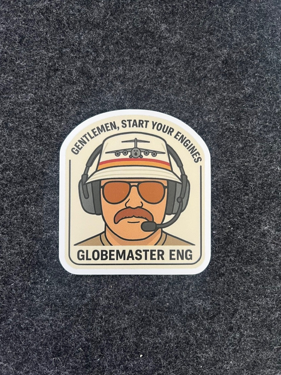START YOUR ENGINES STICKER