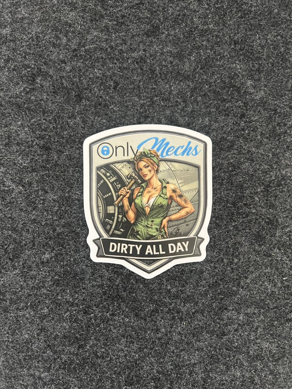 Only Mechs Sticker