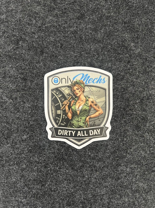 Only Mechs Sticker