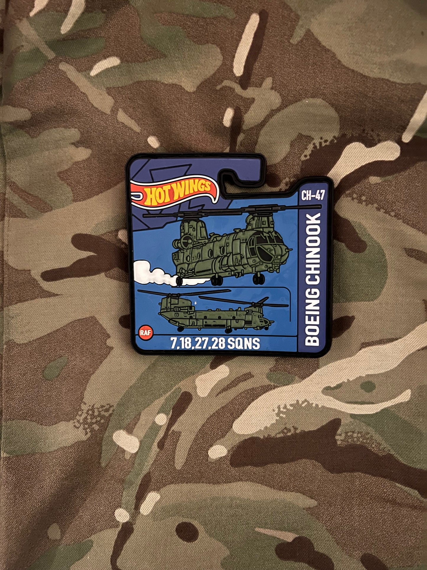 Chinook CH-47 Hotwings patch